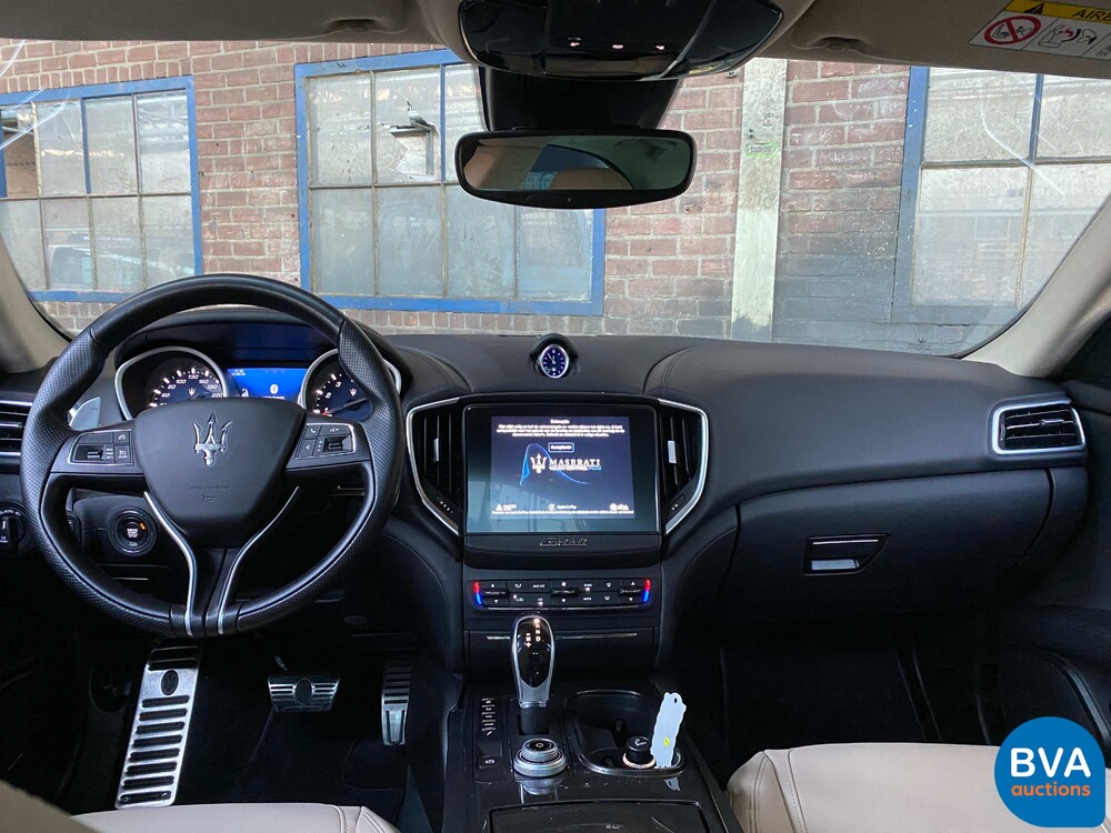 Maserati Ghibli 3.0 V6 S Q4 GranLusso 430PS 2018 -Org. NL-, RK-802-X.