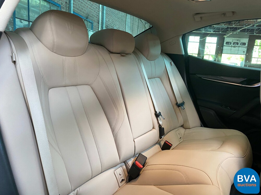 Maserati Ghibli 3.0 V6 S Q4 GranLusso 430PS 2018 -Org. NL-, RK-802-X.