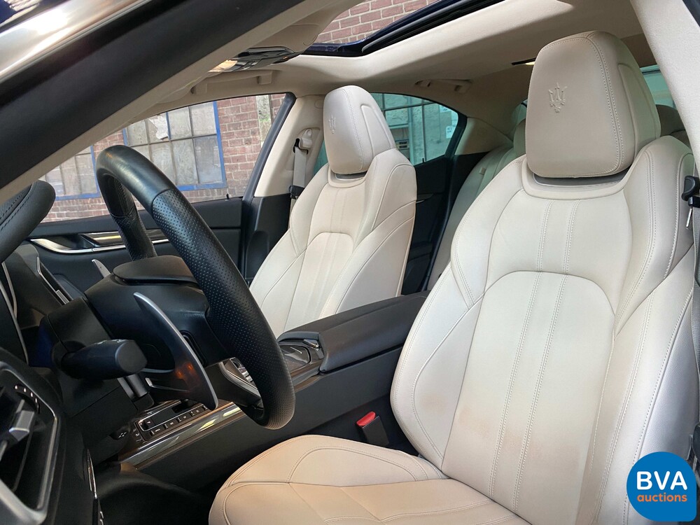 Maserati Ghibli 3.0 V6 S Q4 GranLusso 430PS 2018 -Org. NL-, RK-802-X.