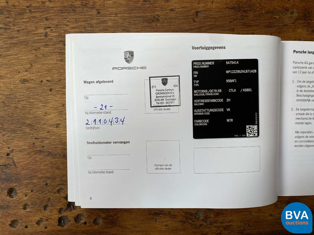 Porsche Macan Turbo Sportchrono 400PS FACELIFT 2016 -Org. NL-, KD-424-R.