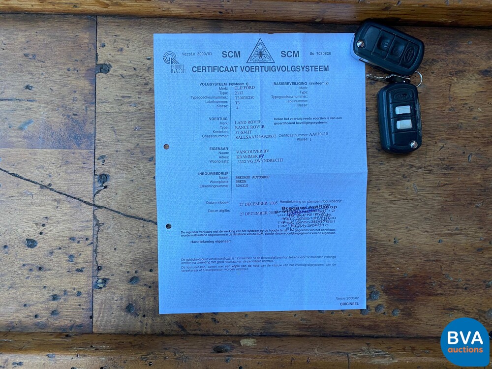 Land RoverRange Rover 4.2 V8 Kompressor 390 PS 2006, 57-SJ-HT.