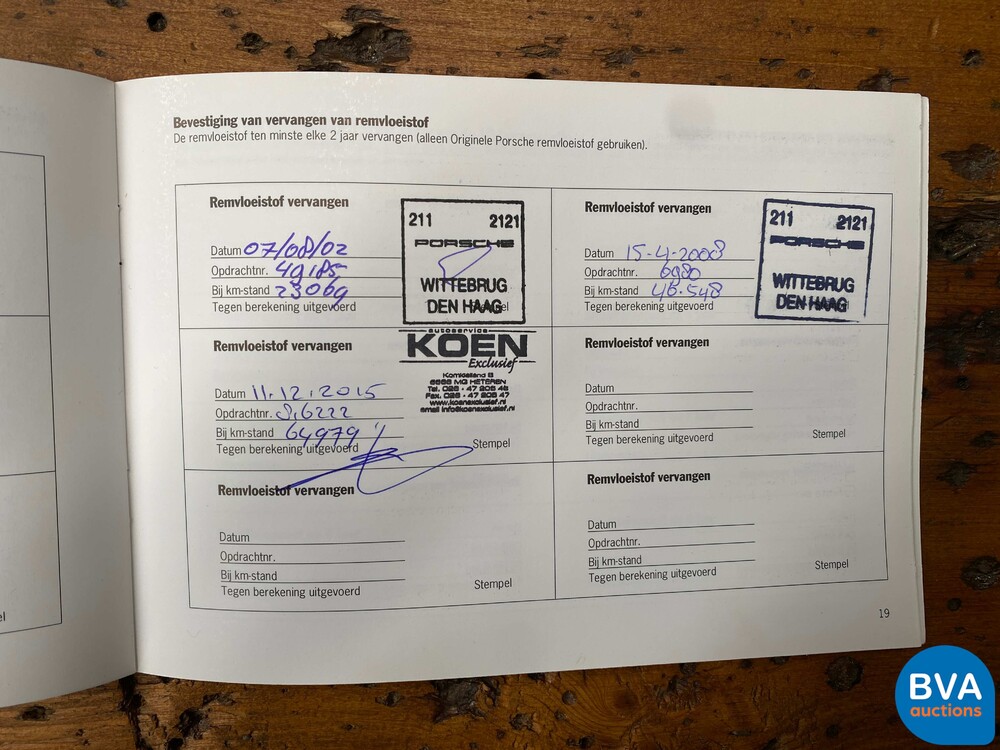 Porsche 911 Turbo 3.6 Coupé 420 PS org.NL 996 MKII 2000, HP-636-V.