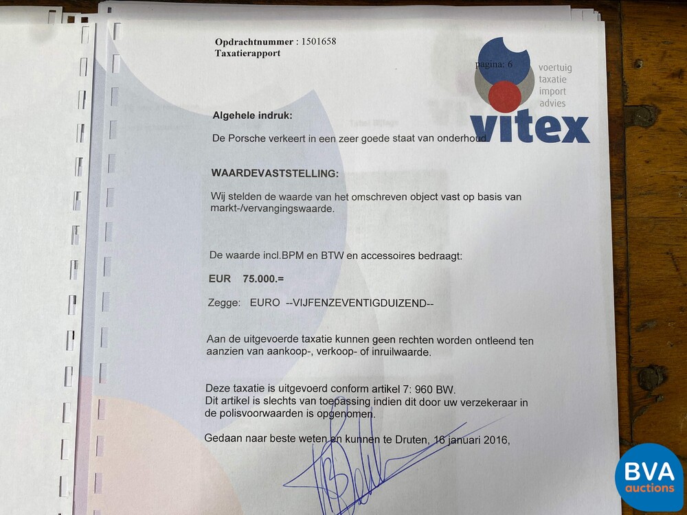 Porsche 911 Turbo 3.6 Coupé 420 PS org.NL 996 MKII 2000, HP-636-V.