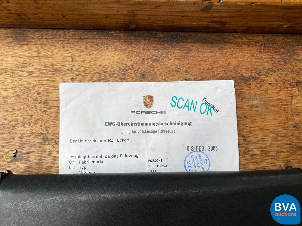 Porsche 911 Turbo 3.6 Coupé 420 PS org.NL 996 MKII 2000, HP-636-V.
