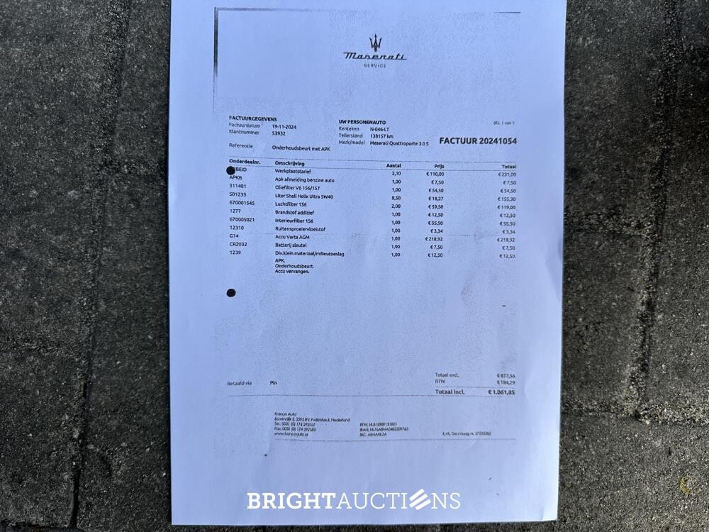 Maserati Quattroporte 3.0 V6 S Q4 411pk 2015, N-046-LT
