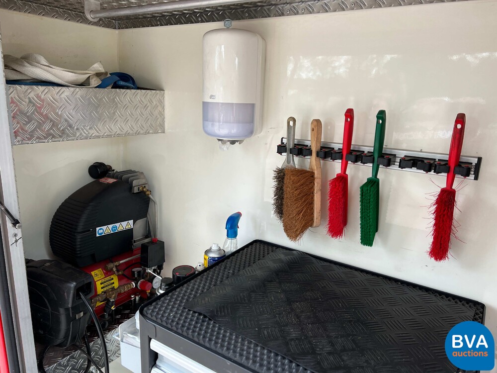 MAN TGL Vrachtauto Camper Kampeerauto Racing Transport + Trailer, 2-SVT-99