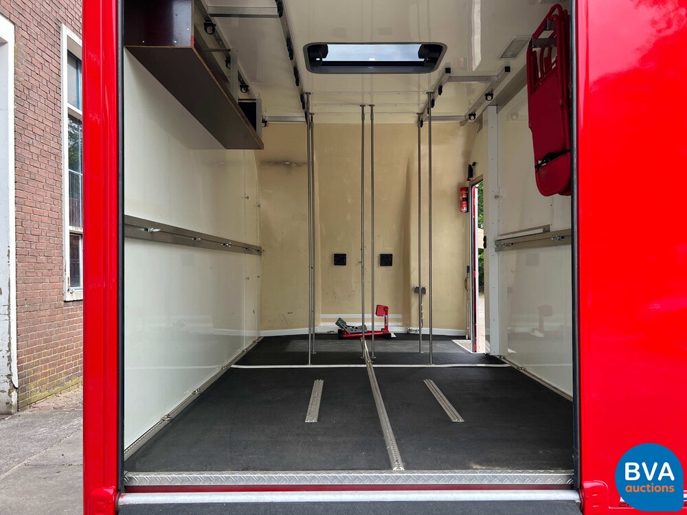 MAN TGL Vrachtauto Camper Kampeerauto Racing Transport + Trailer, 2-SVT-99