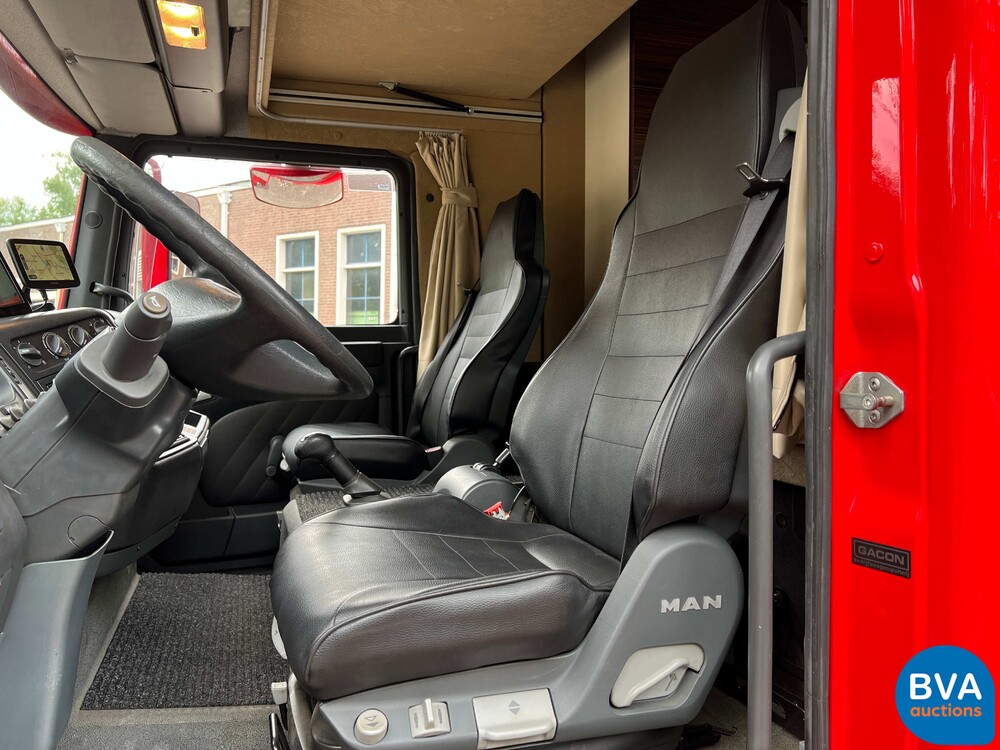 MAN TGL Vrachtauto Camper Kampeerauto Racing Transport + Trailer, 2-SVT-99