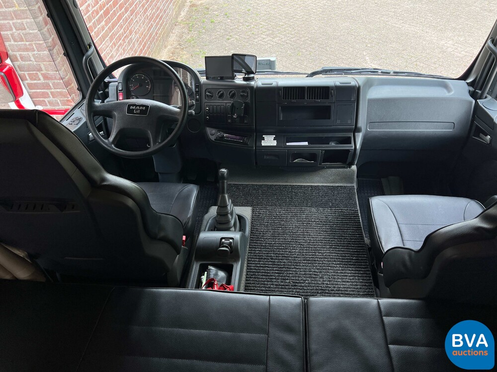 MAN TGL Vrachtauto Camper Kampeerauto Racing Transport + Trailer, 2-SVT-99