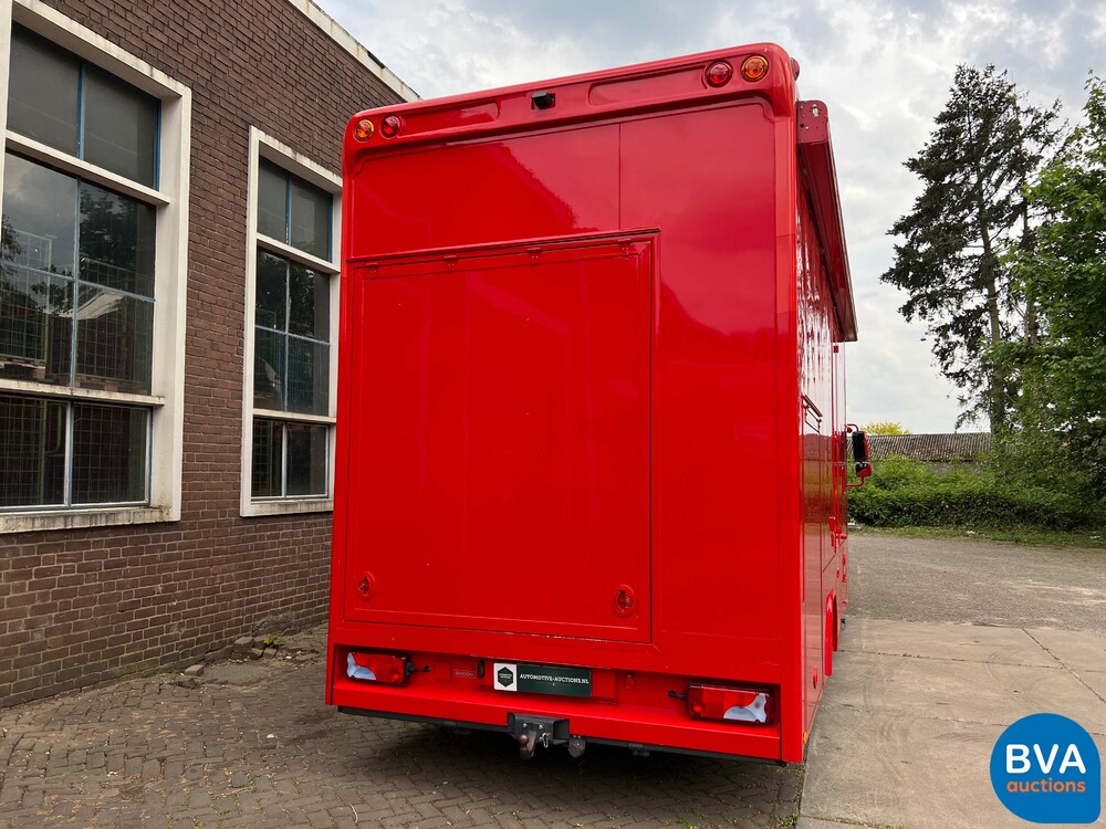 MAN TGL Vrachtauto Camper Kampeerauto Racing Transport + Trailer, 2-SVT-99