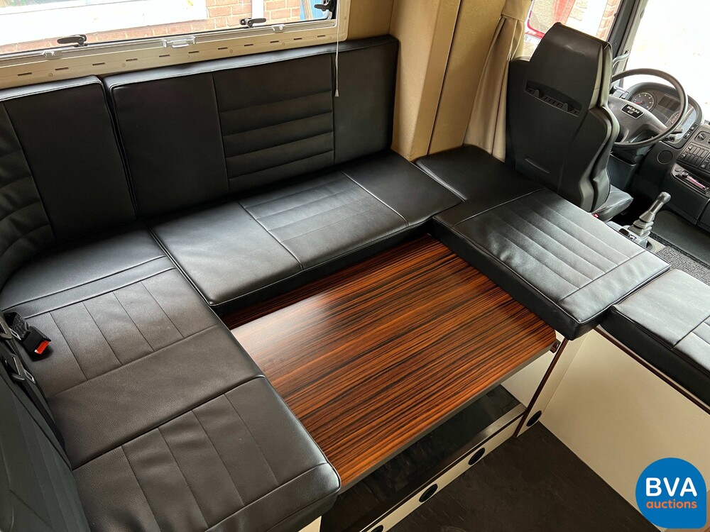 MAN TGL Vrachtauto Camper Kampeerauto Racing Transport + Trailer, 2-SVT-99