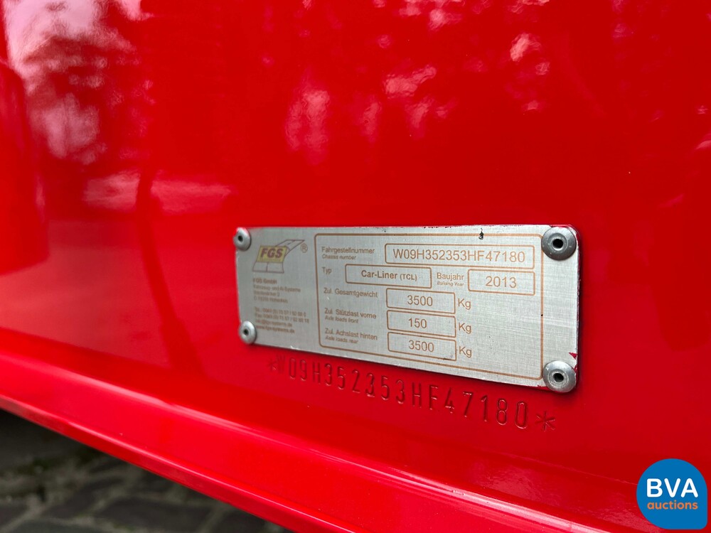 MAN TGL Vrachtauto Camper Kampeerauto Racing Transport + Trailer, 2-SVT-99