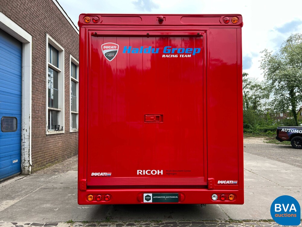 MAN TGL Vrachtauto Camper Kampeerauto Racing Transport + Trailer, 2-SVT-99