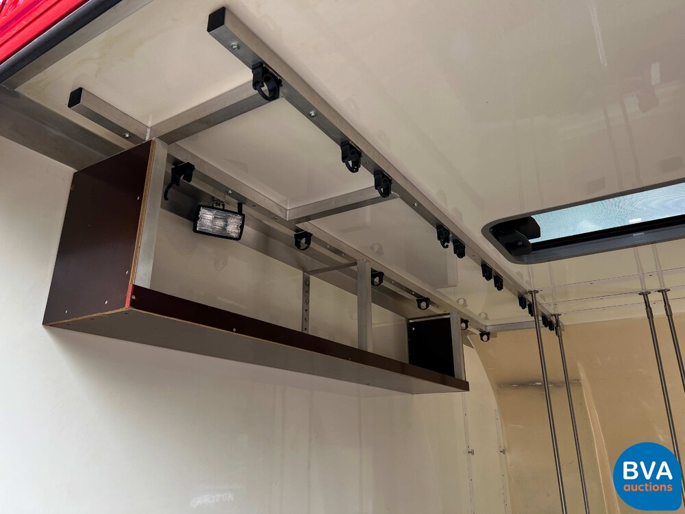 MAN TGL Vrachtauto Camper Kampeerauto Racing Transport + Trailer, 2-SVT-99