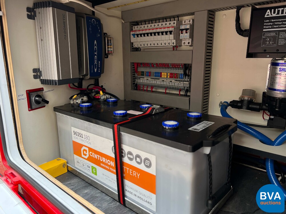 MAN TGL Vrachtauto Camper Kampeerauto Racing Transport + Trailer, 2-SVT-99