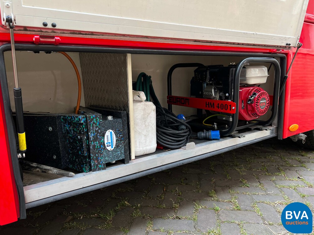 MAN TGL Vrachtauto Camper Kampeerauto Racing Transport + Trailer, 2-SVT-99