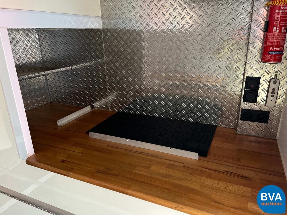 MAN TGL Vrachtauto Camper Kampeerauto Racing Transport + Trailer, 2-SVT-99