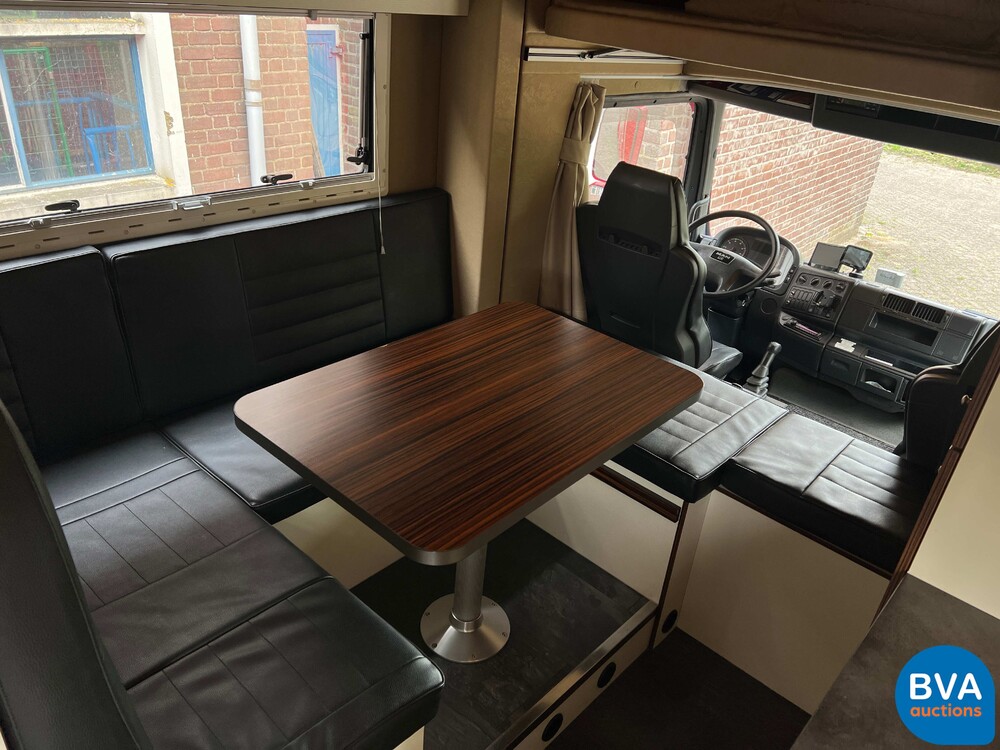 MAN TGL Vrachtauto Camper Kampeerauto Racing Transport + Trailer, 2-SVT-99