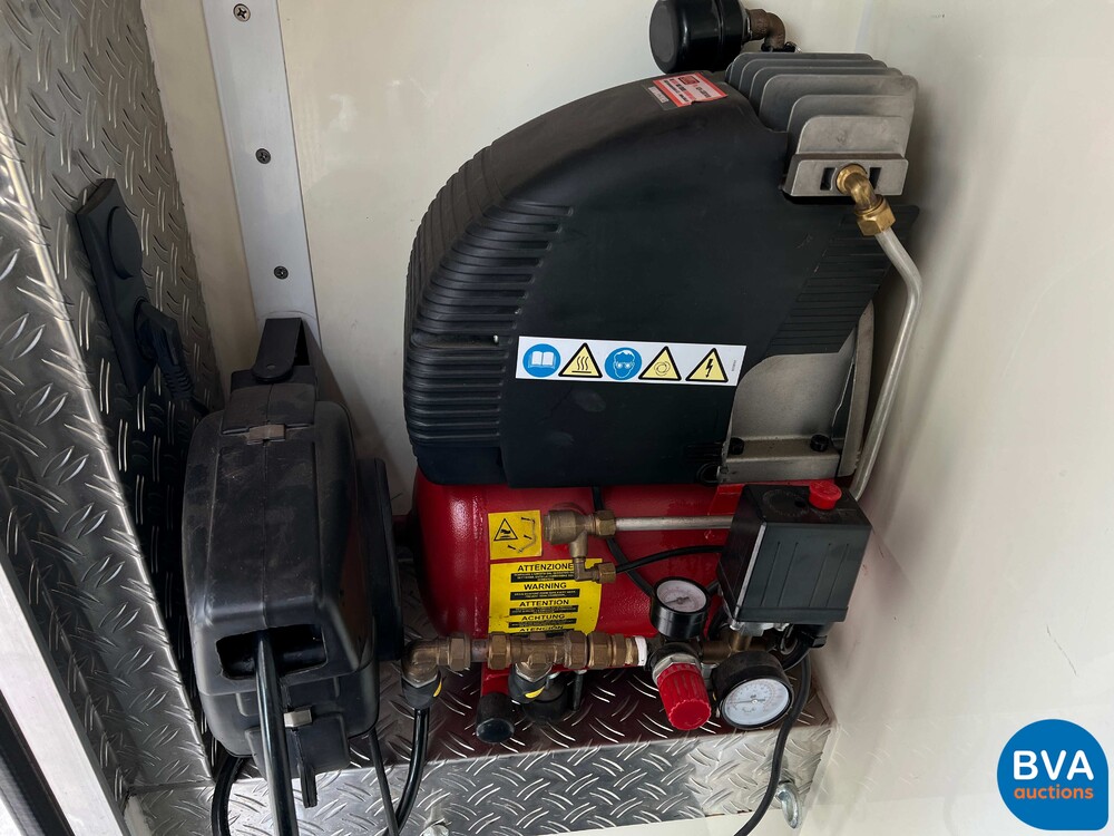 MAN TGL Vrachtauto Camper Kampeerauto Racing Transport + Trailer, 2-SVT-99