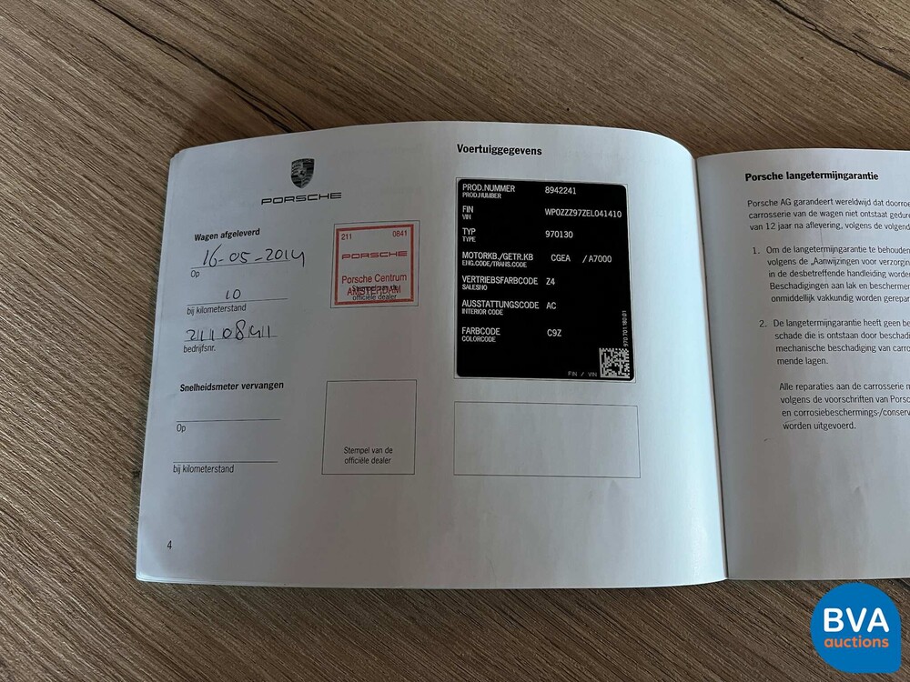 Porsche Panamera 3.0 S E-Hybrid 2014 333PS -Org. NL-, 7-TTJ-57.