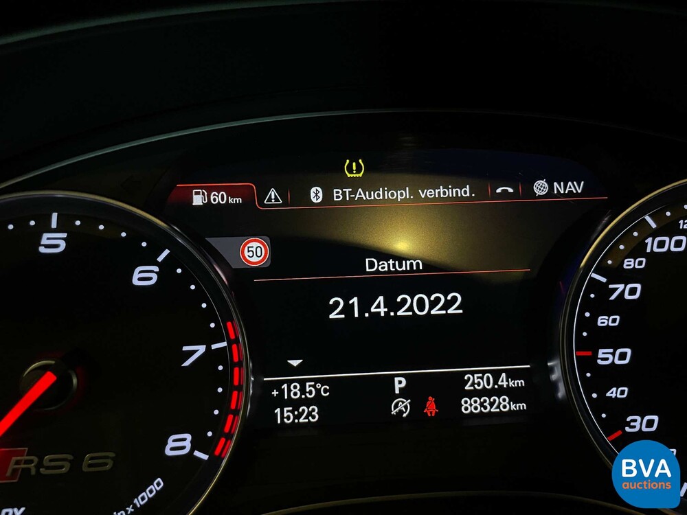 Audi RS6 Avant4.0 TFSI Quattro Performance Pro Line Plus 605pk 2017, H-115-JD.