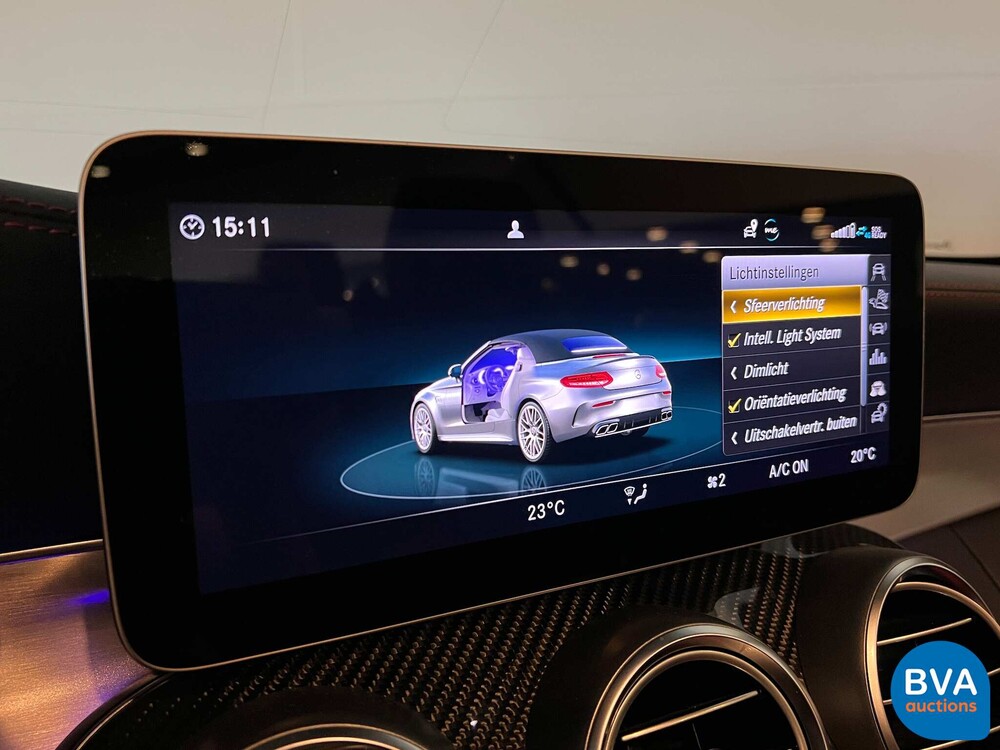 Mercedes Benz C63s AMG 4.0 V8 Cabriolet C-Klasse 510PS 2020 FACELIFT, K-129-DL.