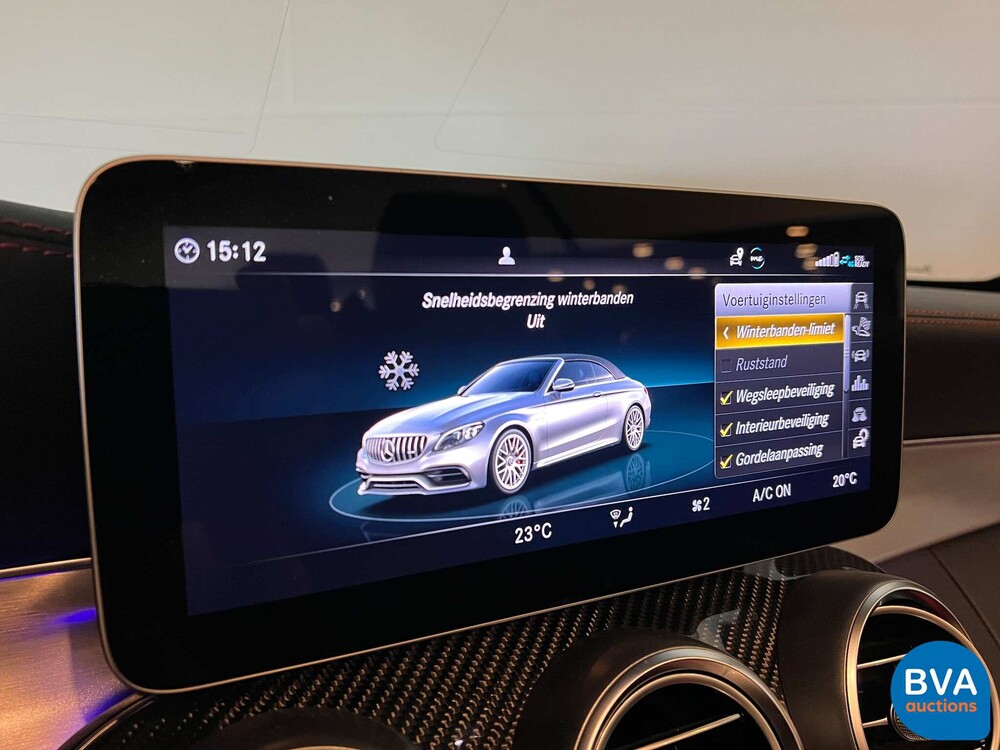 Mercedes Benz C63s AMG 4.0 V8 Cabriolet C-Klasse 510PS 2020 FACELIFT, K-129-DL.