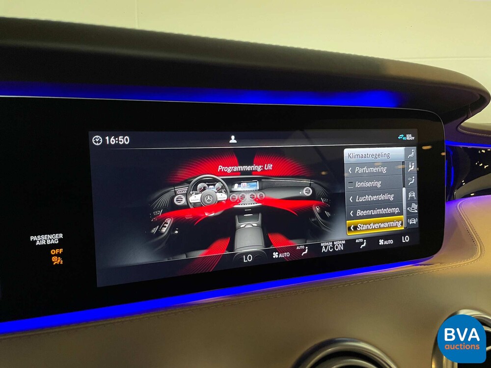 Mercedes-Benz S63 AMG Coupé 4Matic+ 612pk 2020 -Org.NL-FACELIFT, H-270-DR.