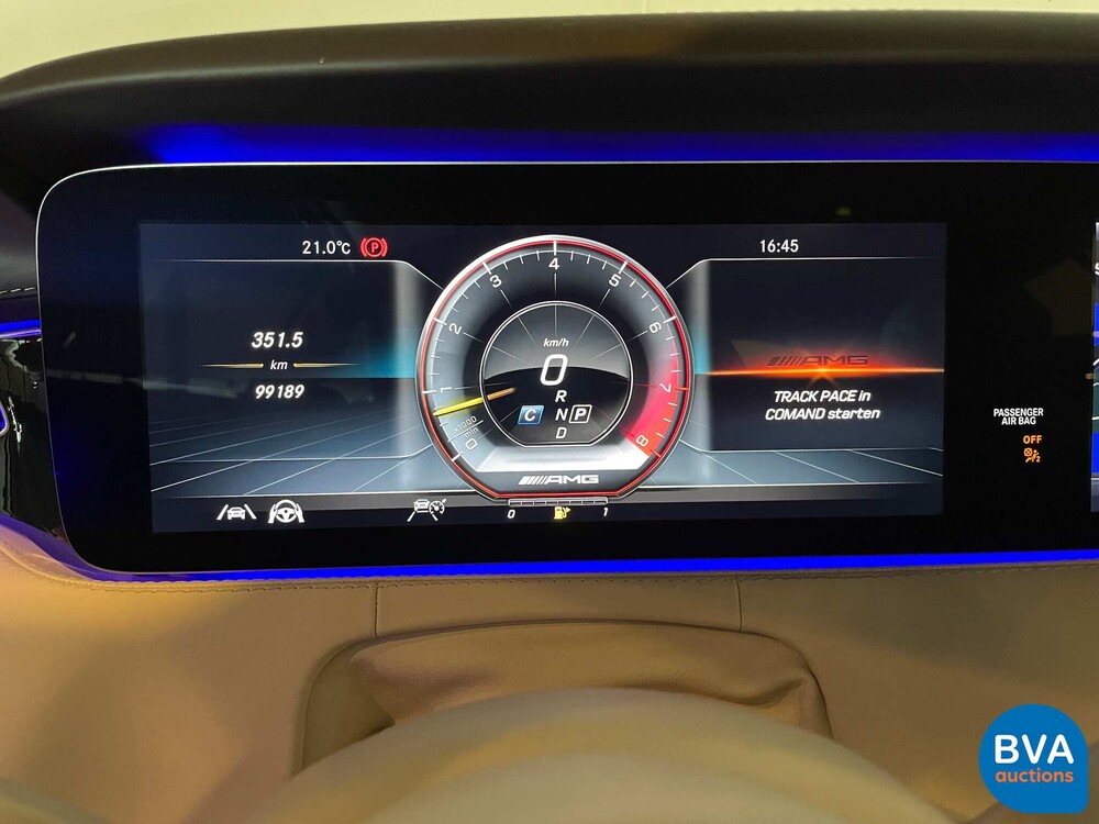 Mercedes-Benz S63 AMG Coupé 4Matic+ 612pk 2020 -Org.NL-FACELIFT, H-270-DR.
