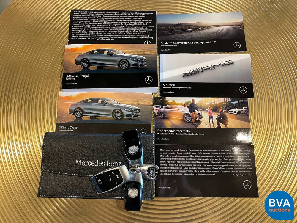 Mercedes-Benz S63 AMG Coupé 4Matic+ 612pk 2020 -Org.NL-FACELIFT, H-270-DR.