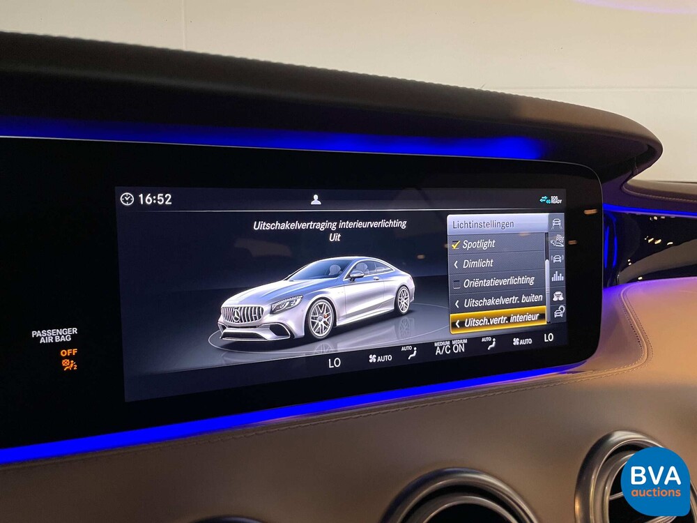 Mercedes-Benz S63 AMG Coupé 4Matic+ 612pk 2020 -Org.NL-FACELIFT, H-270-DR.