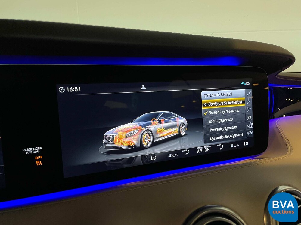 Mercedes-Benz S63 AMG Coupé 4Matic+ 612pk 2020 -Org.NL-FACELIFT, H-270-DR.