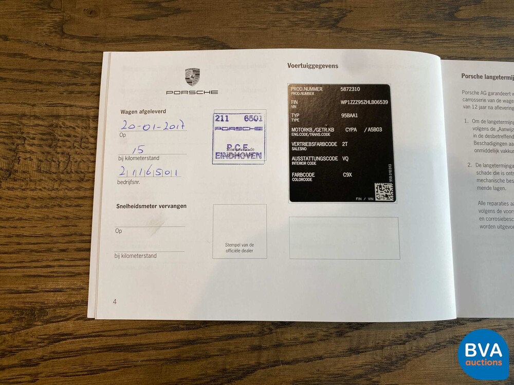 Porsche Macan 2.0 252PS 2017 -Org. NL-FACELIFT, NB-969-F.