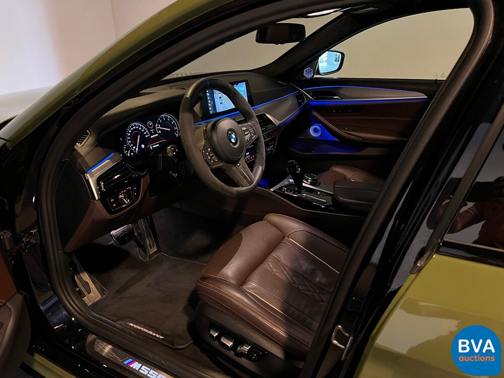 BMW M550i 5er xDrive M-PERFORMANCE 462pk 2017 -Org. NL-, PP-353-T.