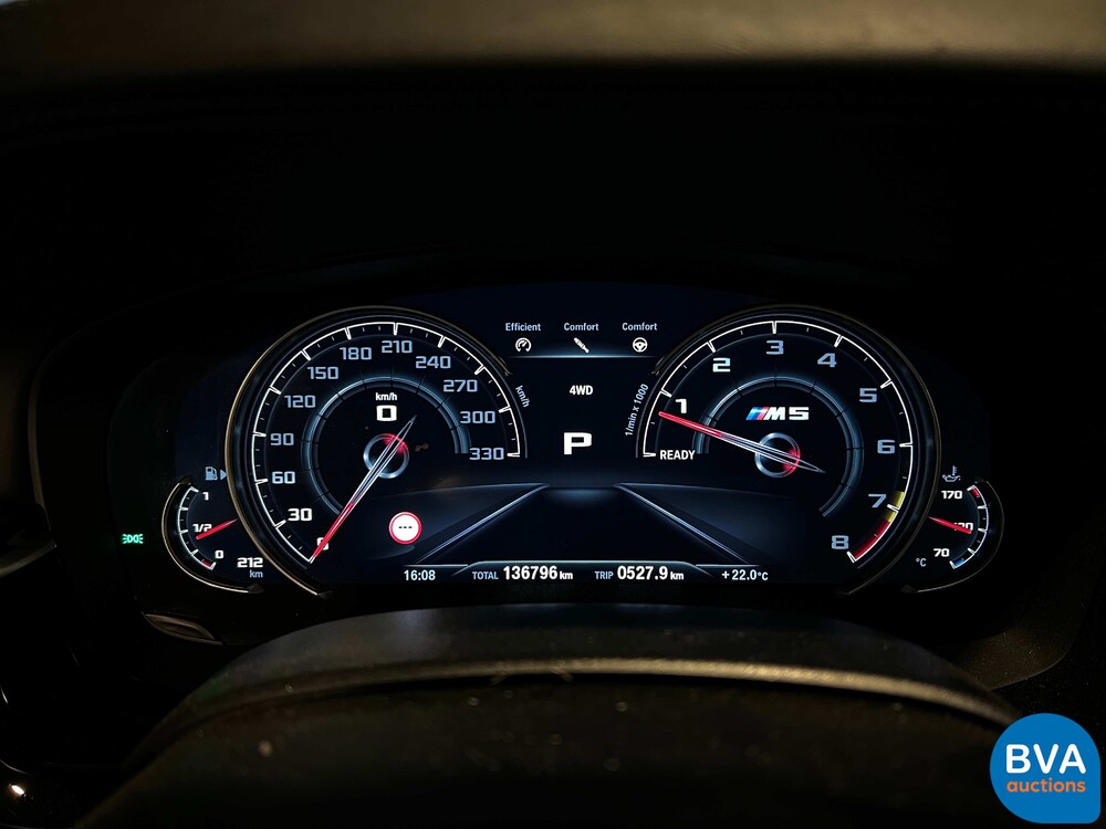 BMW M5 4.4 V8 BiTurbo F90 600PS 5er NW-Modell 2018 -Org. NL-, SJ-360-B.