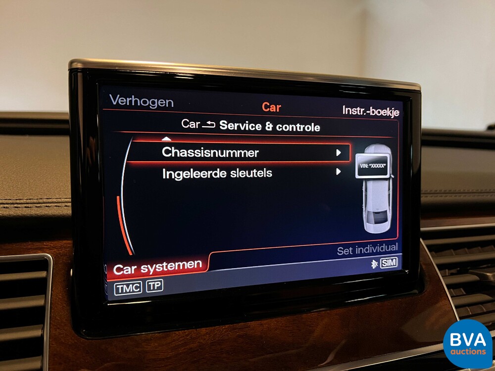 Audi A8 4.0 TFSI 435pk Quattro Pro Line+ 2016 -Org NL-, HV-922-D.