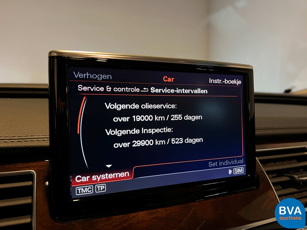 Audi A8 4.0 TFSI 435pk Quattro Pro Line+ 2016 -Org NL-, HV-922-D.