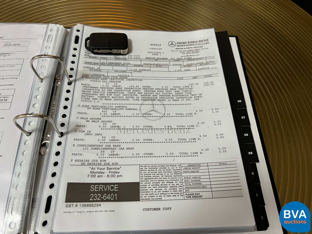 Mercedes-Benz SL500 Roadster 5.0L V8 Cabriolet 326pk 1991