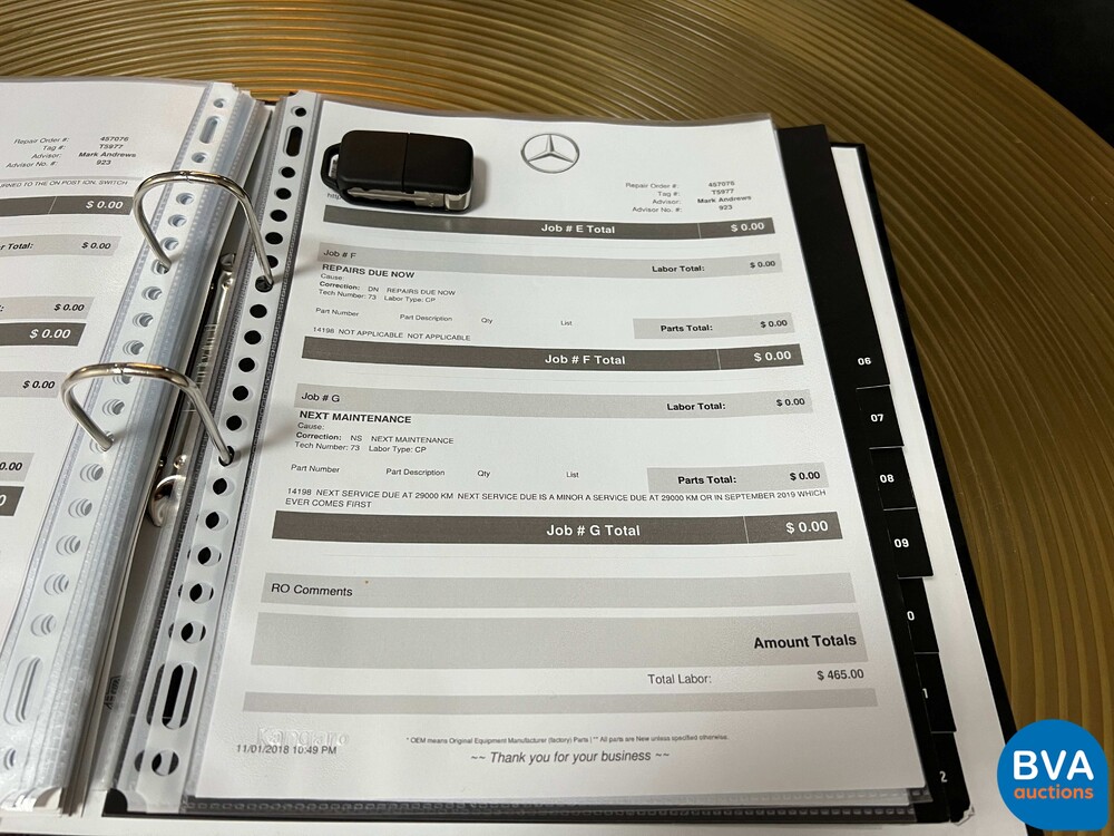 Mercedes-Benz SL500 Roadster 5.0L V8 Cabriolet 326pk 1991