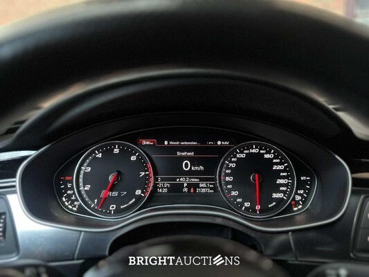 Audi RS7 Sportback 4.0 TFSI V8 Quattro (CARBON) Pro Line Plus 560pk 2014, L-401-XJ