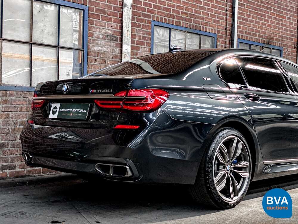 BMW M760Li xDrive M-Sport V12 7er LANG 609pk 2016 G12, L-128-BS.