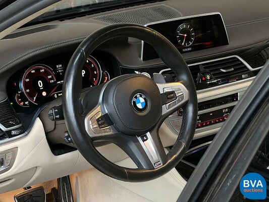 BMW M760Li xDrive M-sport V12 7-serie LANG 609pk 2016 G12, L-128-BS