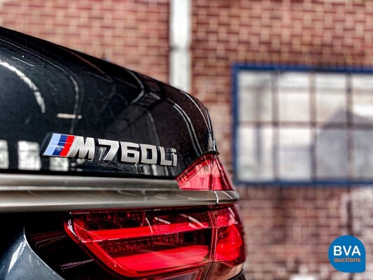 BMW M760Li xDrive M-Sport V12 7er LANG 609pk 2016 G12, L-128-BS.