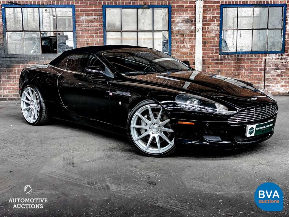 Aston Martin DB9 Volante 457 PS Cabrio 2007.