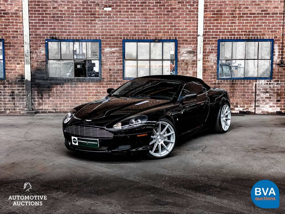 Aston Martin DB9 Volante 457 PS Cabrio 2007.