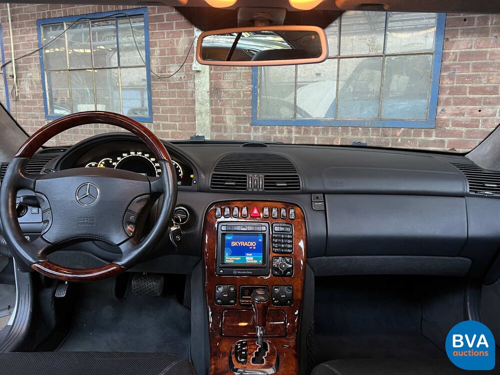 Mercedes-Benz CL500 Coupé 306 PS 2002.