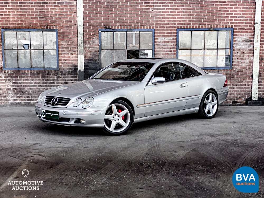 Mercedes-Benz CL500 Coupe 306hp 2002.