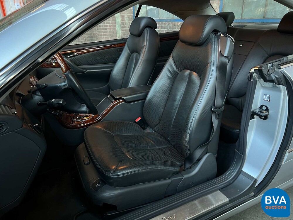 Mercedes-Benz CL500 Coupé 306 PS 2002.