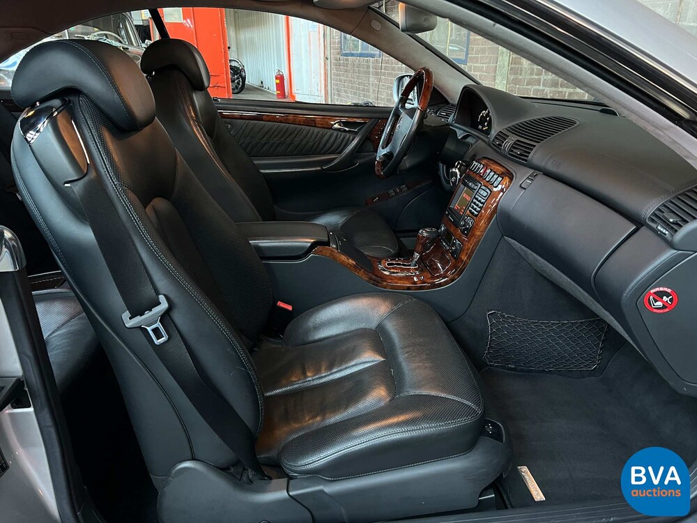 Mercedes-Benz CL500 Coupé 306 PS 2002.