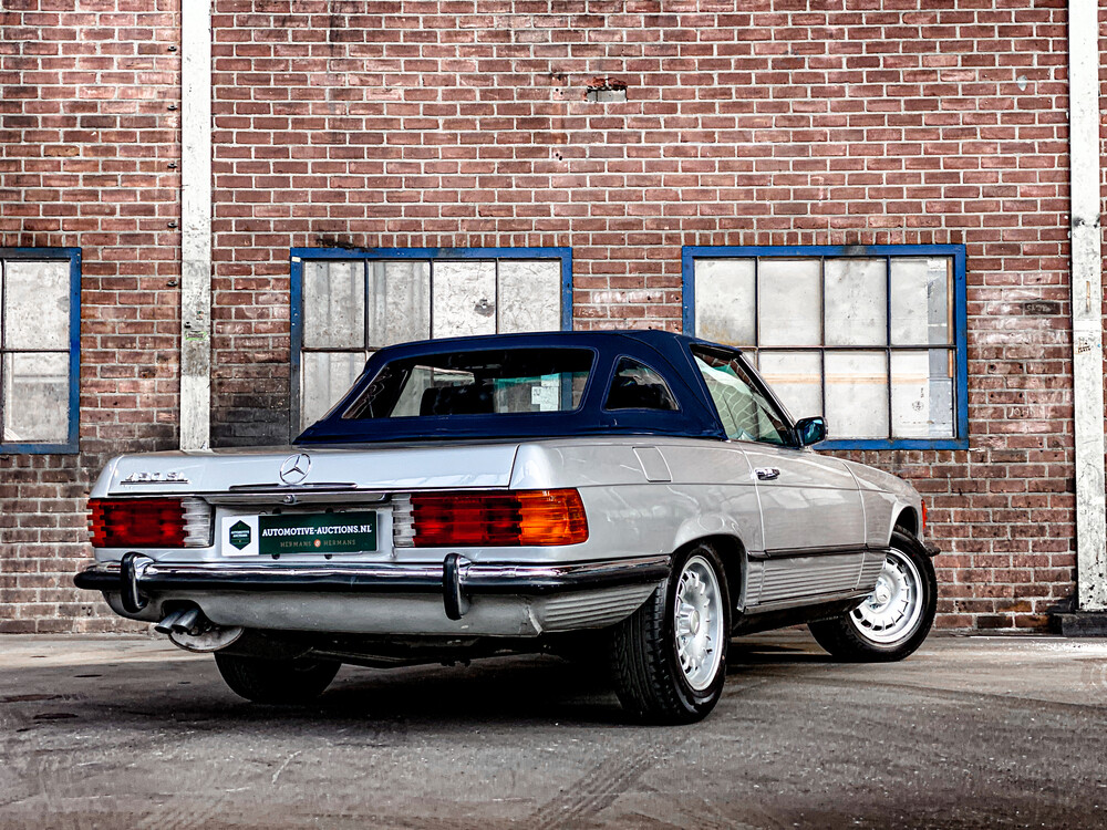 Mercedes-Benz 450SL R107 Roadster 4.5 218 PS SL-Klasse 1973, 23-YA-01.